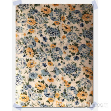 Leinen Rayon Print Stoff